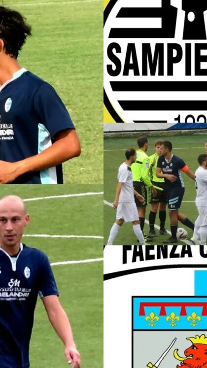 Tra Sampierana e Faenza un giusto pari2-2 il risultato